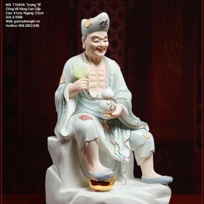 TƯỢNG TẾ CÔNG VẼ VÀNG CAO CẤP